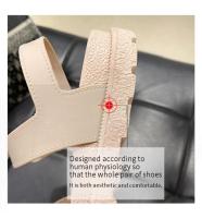 Sandalias de plataforma de verano con cierre de gancho y bucle, sandalias deportivas ajustables, calzado para mujer - details 1