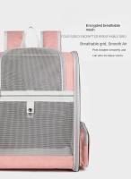 Bolsa transpirable para gatos, mochila portátil para mascotas, mochila escolar para gatos, bolsa ligera y plegable para perros - details 3