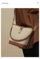 Bolso de hombro cruzado de tela para mujer, bandolera pequeña de alta calidad, a la moda, para regalo de Navidad - details 0