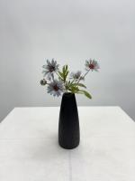 Jarrón de Madera Sólida Arte Floral Simple para el Hogar Objectos Decorativos de Artesanía para Oficina Sala de Estar - details 0