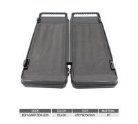Aparejos de gancho de doble capa para 72 aparejos de pelo, caja de tablero de aparejo grueso de carpa, accesorios de Pesca - details 4