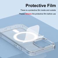 Funda de teléfono transparente de carga inalámbrica magnética para iPhone 16, 15, 14, 13, 12, 11 Pro Max, XS, XR, X/12, 13 mini - details 4
