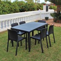 Silla grana de exterior, silla de jardin, silla de terraza, silla de plastico para exterior, shaf