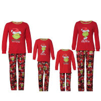 Pijama de Navidad familiar a juego The Grinch para adultos y niños, ajuste cómodo - details 2
