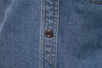 Camisa vaquera lavada de alta calidad para hombre, camisa informal de manga larga de algodón, otoño 2024 - details 16