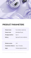Auriculares Inalámbricos Bluetooth 5.4 Estéreo Dolby 60 Horas de Reproducción Control de Volumen - details 15