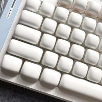 Teclas MOG 91, teclas PBT blancas para teclado nical de sublimación de tinte bonito 6.25U - details 1