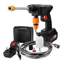 Cordless Portable High Pressure Spray Water Gun Power Blaster Plus