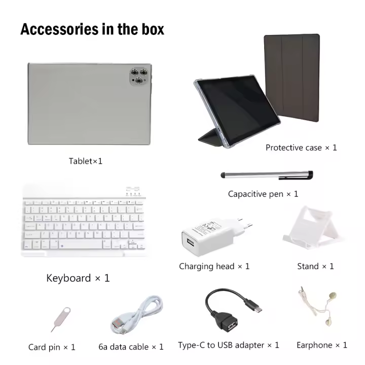 Nuevo Tableta Android Full HD Octa Core de 10,1 pulgadas (4GB + 64GB) - 1