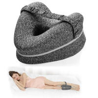 Cojín de pierna de algodón con memoria corporal, almohada ortopédica para dormir, para aliviar el dolor, cojín de muslo. - details 0