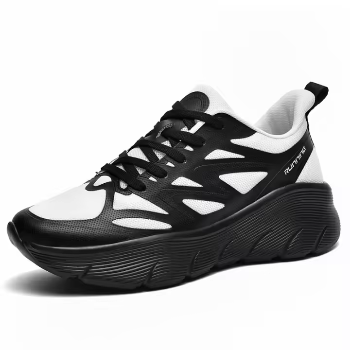 Zapatillas de running de moda con amortiguación para hombre y mujer, zapatillas deportivas de talla grande para parejas, zapatos de moda para papá - 1