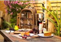 apollo walker Mochila de picnic para 4 personas Hamper Cooler Bag con Juego de Mesa y Manta - details 2