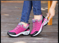 Zapatillas deportivas con cámara de aire para mujer, zapatos atléticos para caminar, transpirables, con cordones, de plataforma alta, informales - details 9