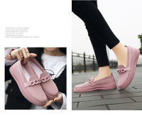 Zapatos de mujer cómodos zapatos de mamá tejidos con mosca con pedal cómodos zapatos de mujer - details 11