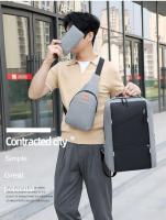 Mochila para Laptop de 15.6 pulgadas para Hombre Impermeable con Puerto de Carga USB Mochila de Negocios de Verano Resistente al Desgaste con Dacron Forro de Nylon - details 0