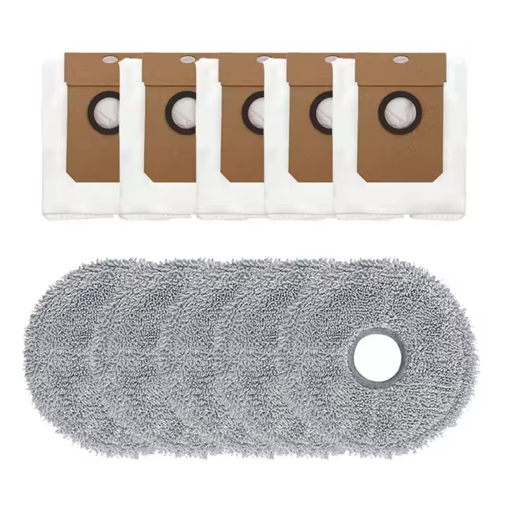 Bolsas de polvo paño de mopa trapo para Cecotec Conga 11090 Robot aspirador limpieza del hogar repuestos accesorios - 1