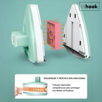 Limpiacristales Magnetico, Ajustable a un Grosor Entre 5-25 mm, Limpia Cristales con Iman de Doble Cara para Limpiar por Dentro y Fuera, Compatible con Ventanas y Mamparas de Ducha - details 2