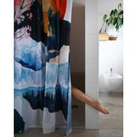 Bathroom Curtains waterproof Duschvorhang mit Gewicht Duschvorhang ringe Duschvorhang mit motiv
