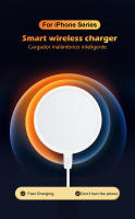 Cargador inalámbrico magnético Original de 20W para Apple iPhone 14, 13, 12, 11 Pro Max, XR, XS, X, Cable de carga rápida USB tipo C, accesorios - details 0