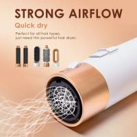 Juego de Peine caliente secador de pelo 5 en 1, plancha rizadora profesional, herramienta de peinado, Airwrap, secador de pelo para el hogar - details 10