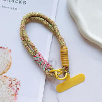 Nuevo cordón Universal tejido a mano para teléfono móvil, cordón Universal para muñeca, correa de mano de cuerda corta, colgante decorativo - details 12