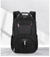 Mochila de viaje antirrobo para hombre, gran capacidad, ideal para viajar, impermeable, con USB, bandolera multifunción, bolsa de ordenador, mochila de negocios - details 4