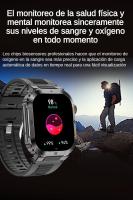 Reloj Inteligente Militar Hombres, SANLEPUS Smartwatch, Pantalla HD de 2.01