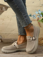 Zapatos Casuales para Mujer Slip-Ons, Transpirables y Cómodos Zapatos Deportivos, Versátiles para Caminar sobre Suela Suave - details 8
