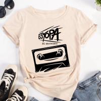 Camiseta de Estopa para mujer, top japonés Y2K para chica, ropa con gráfico de cómic y2k - details 2