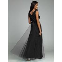 Vestido brillante con cuello en V y cintura delgada Moda femenina 2024 para Europa y Estados Unidos - details 9