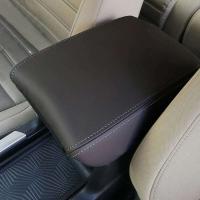 Decoración de apoyabrazos de cuero para CRV CR-V 2017-2021 Cubierta central de MicroCovered - details 5