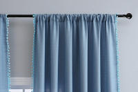 Cortinas de Salón con Efecto Lino,Cortina translúcida, Decoración del Hogar Moderna para Dormitorio,Comedor y Estudio - details 4