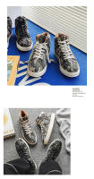 Zapatillas de deporte de camuflaje de alta calidad para hombre, zapatos de Skateboarding de lona para exteriores, zapatos deportivos de estilo clásico, nueva llegada - details 2