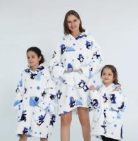 Manta cálida de gran tamaño Shu para niños y adultos, Sudadera con capucha acogedora para niños pequeños, regalos de Navidad y Halloween, Invierno - details 6