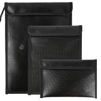 Bolsa de documentos impermeable a prueba de fuego S/M/L carpeta protectora ignífuga portátil cierre de cremallera resistente al calor - details 11
