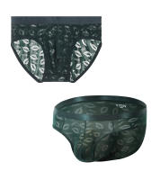 BODY & SOUL-ropa interior Sexy para hombre, Calzoncillos con estampado de labios, talla M-3XL 628-SL - details 10