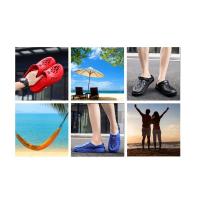 Sandalias ligeras de EVA para hombre, zapatos informales con agujeros, zuecos para amantes del jardín en casa, zapatillas planas de playa al aire libre, talla grande 49 - details 3