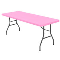 Mantel rectangular elástico de LICRA de 4/6/8 pies, lavable y resistente a las arrugas, cubierta para mesa de Patio, 1 ud. - details 4