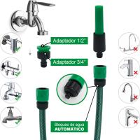 Manguera para Jardín para Riego, Reforzada con Adaptadores - details 5
