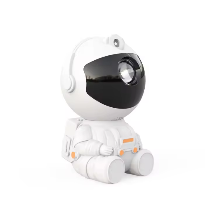 Astronauta cielo estrellado proyector lámpara lámpara de mesa ambiental luz nocturna para niños astronauta luz láser adorno - 1