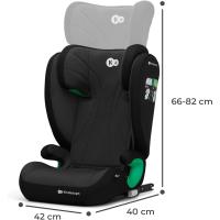 Silla coche para bebé y niños, Cinturón, Universal, Grupo 2/3, de 15 a 36 kg, Negro - details 0