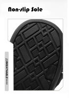 Sandalias negras transpirables informales de verano para hombre, chanclas antideslizantes, zapatillas de playa al aire libre de alta calidad, zapatos de agua - details 8