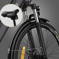 FAFREES F28 Pro Bicicleta Eléctrica,Neumático de 27,5*1,75 pulgadas,Motor de 250W,Batería de 36V 14.5Ah,SHIMANO de 7 Velocidades,Frenos de Disco Mecánicos,Luces LED Delanteras y Traseras,Portaequipajes Trasero HD,Azul - details 5