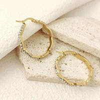 Pendientes de diamantes para mujeres europeas y americanas, diseño ligero, lujoso y moderno, joyería respetuosa con el medio ambiente - details 3
