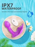 Consolador vibrador portátil para mujer, succión del clítoris/vagina, juguete estimulante, Control remoto, mariposa, bragas, - details 4