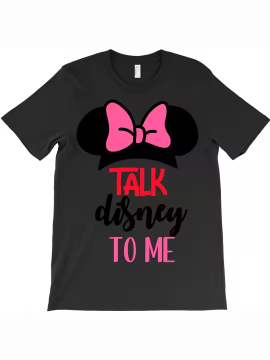 Camiseta de Minnie MouseRegalo para papá Manga corta con cuello redondo suave y cómoda - 230 g - 1