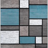 Alfombras de Salón antideslizantes, Modernas, Pelo Corto para Salón, Dormitorio, área Interior - details 8