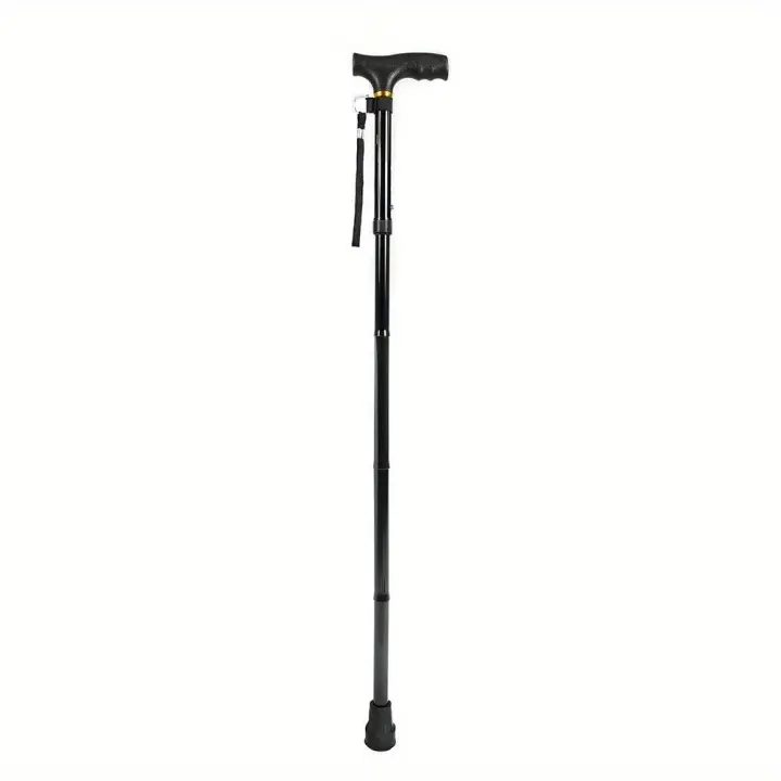 Bastones de Trekking plegables antigolpes ligeros para hombres y mujeres, perfectos para acampar al aire libre, senderismo y escalada - 1