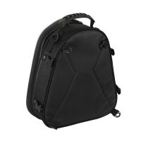 Mochila trasera impermeable de fibra de carbono para motocicleta, paquete de asiento trasero, Kit cruzado, bolsa para casco - details 3