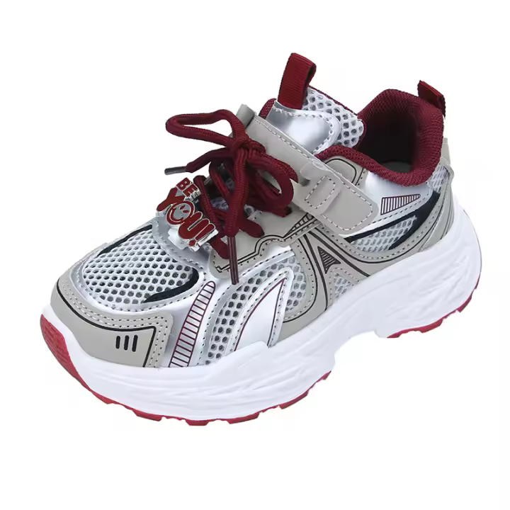 Zapatillas Deportivas para Niños Primavera-Otoño 2025 Zapatos de Malla Transpirable para Niñas - 1